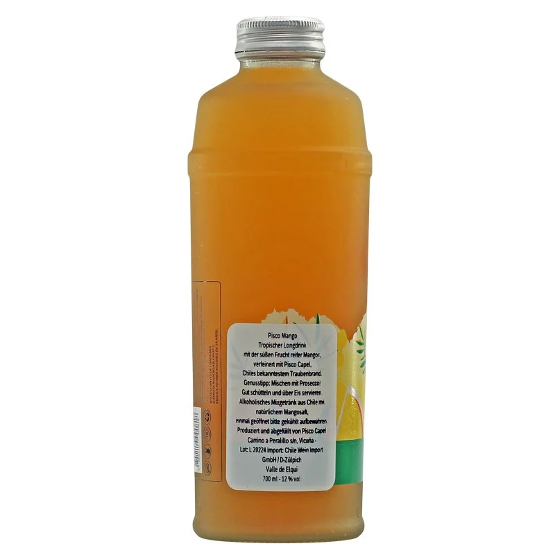 Pisco Capel Mango Sour 0,7 L 12% vol Pisco Capel Mango Sour 0,7 L 12% vol